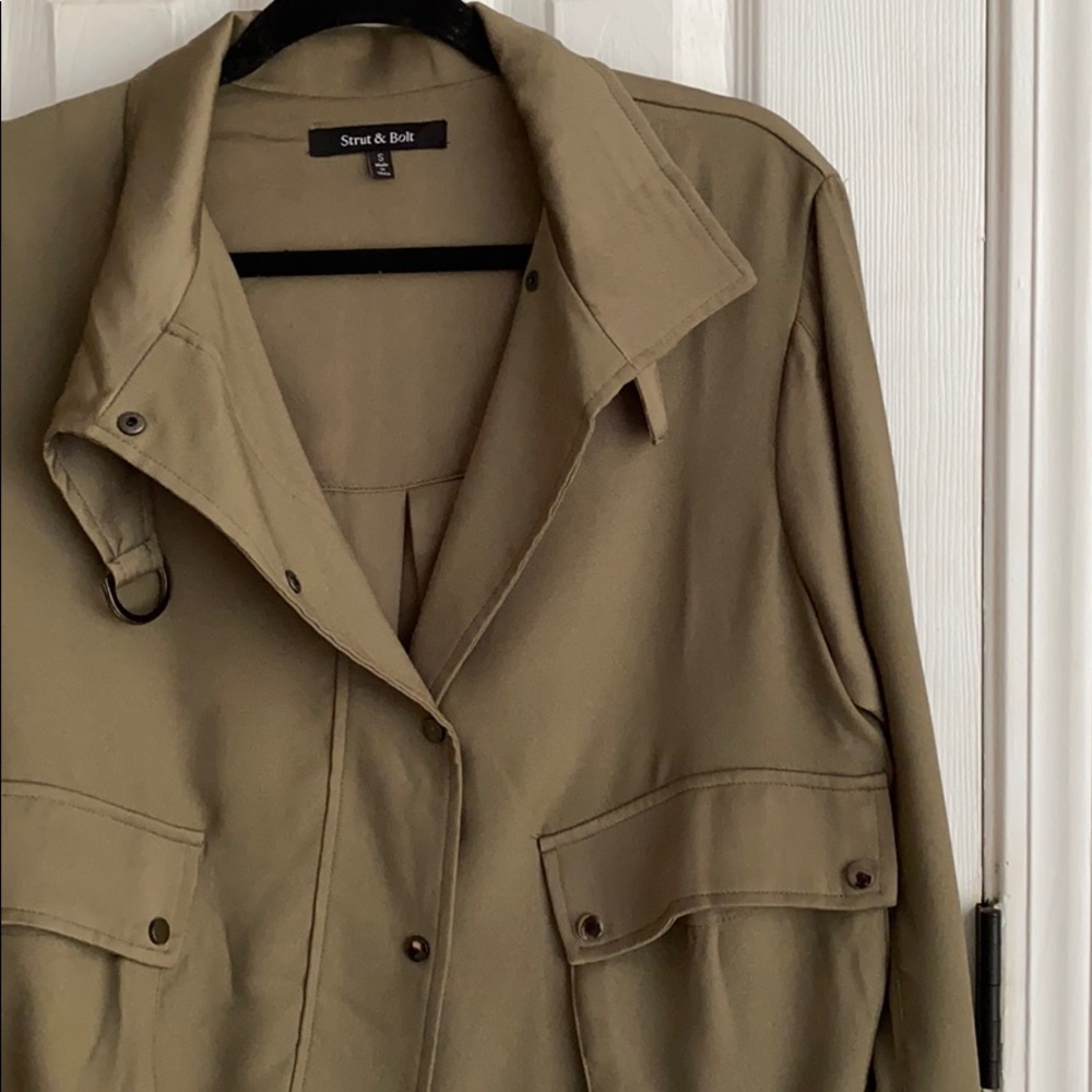 Strut & Bolt Olive Jacket - Picture 4 of 4